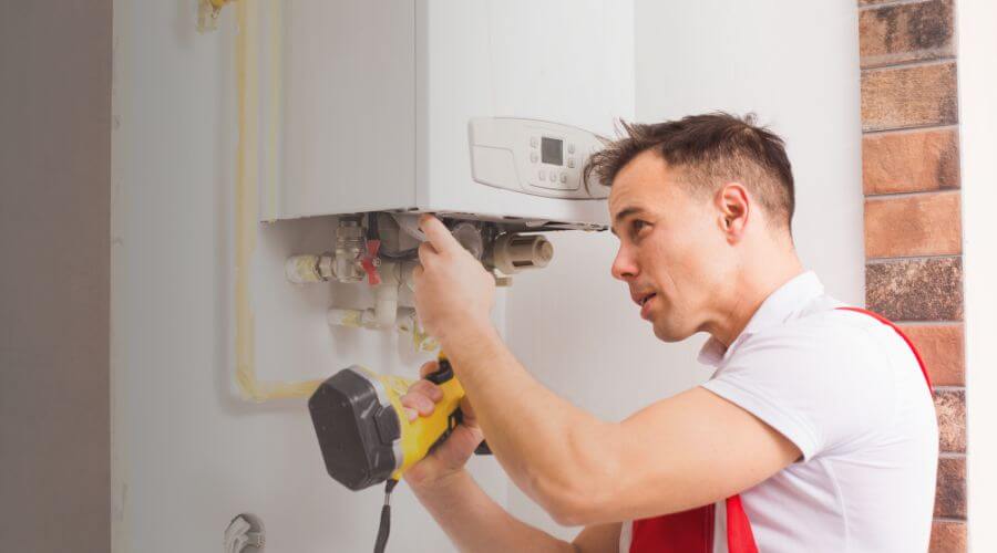 Professional water heater repair in Hoffmeister, NY